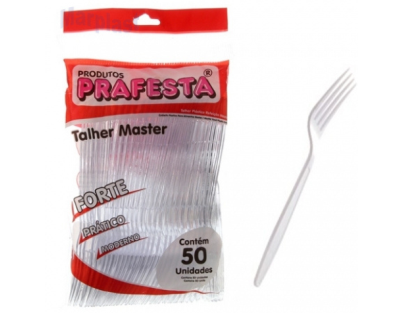 Garfo Master Cristal c/50 (8878) PRAFESTA