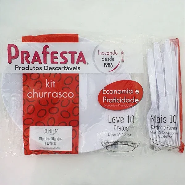 Kit Churrasco Q. Line (20x10) (6101) PRAFESTA