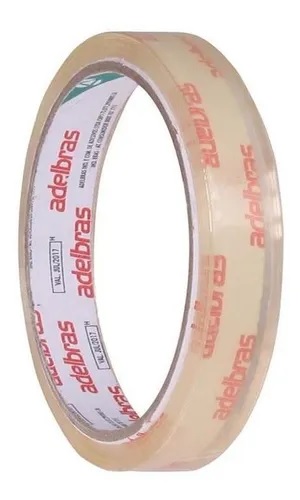 Fita Adesiva 18x50 Transparente (unidade) ADELBRAS