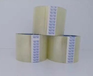 Fita Adesiva 70x50 Transparente c/3 Rolos FITPEL