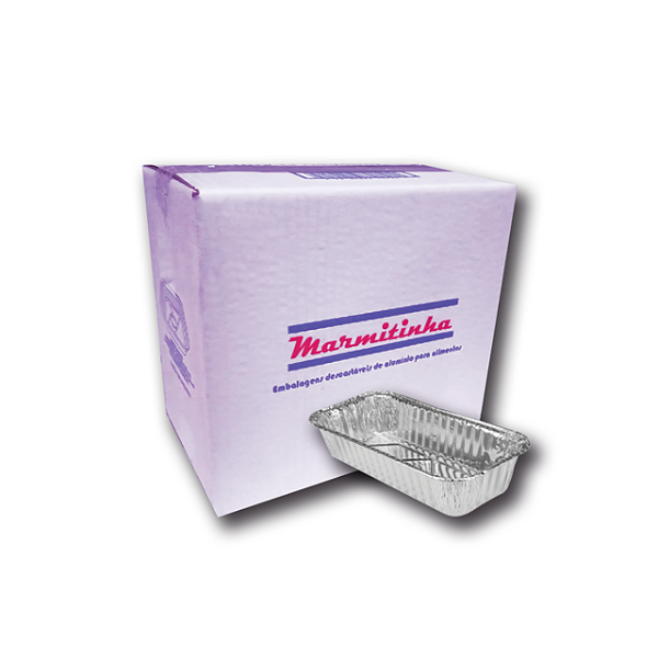 Bandeja Aluminio T19 Bolo Ingles (630ml) c/100 Unidades