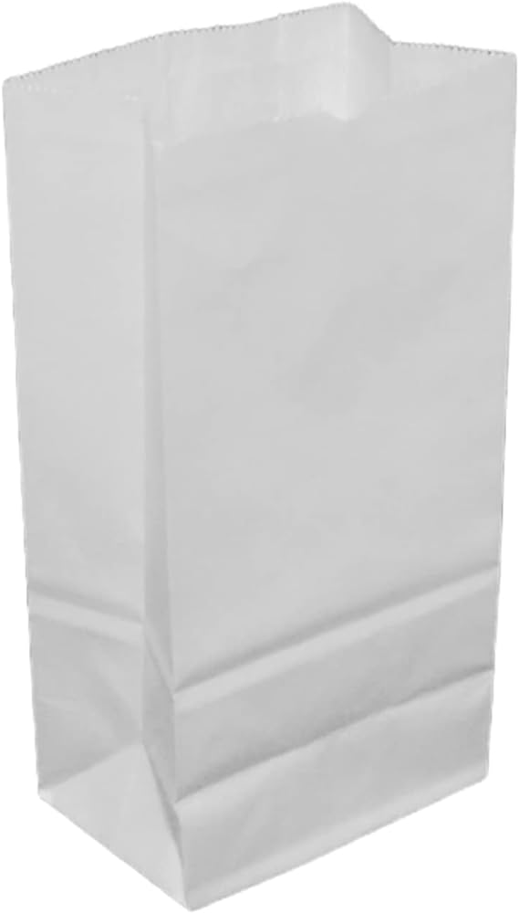 Saco SOS Branco Liso 24x36x12 (15kg) c/100 Unidades