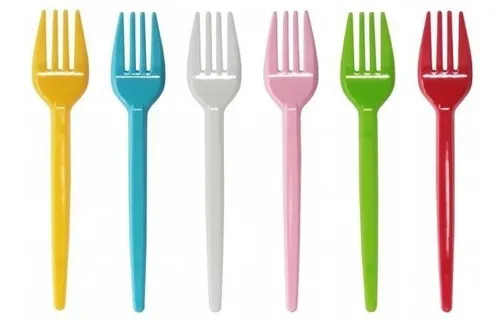 Garfo Sobremesa Cores c/50 Unidades FORFEST