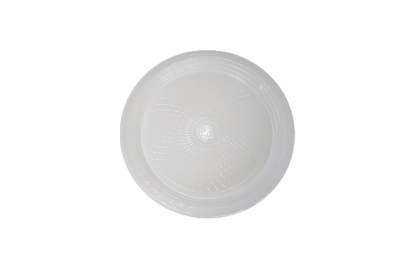 Prato Raso 23cm Branco c/10 FORFEST