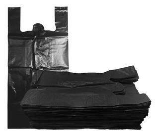 Sacola Plastica Preta Premium Grossa c/3kg