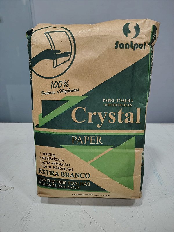 Papel Inter Folha 21x20 Extra Luxo c/ 1000 Folhas SANTPEL