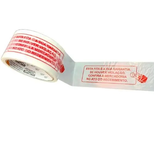 Fita Adesiva Lacre Seguranca 48x50 (rolo) KORETECH