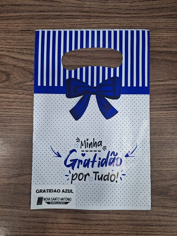 Sacola PEAD Boca de Palhaco Decorada 15x23 c/25 Unidades