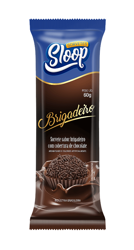 Sorvete no Palito - BRIGADEIRO
