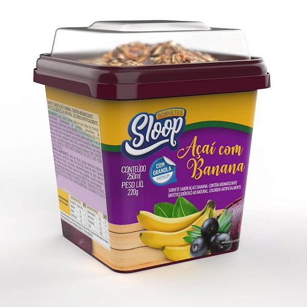 Copo Acai 250ml - BANANA