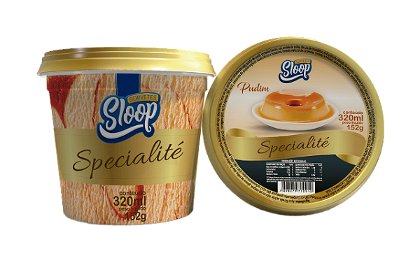 Copo Specialite 320ml - PUDIM