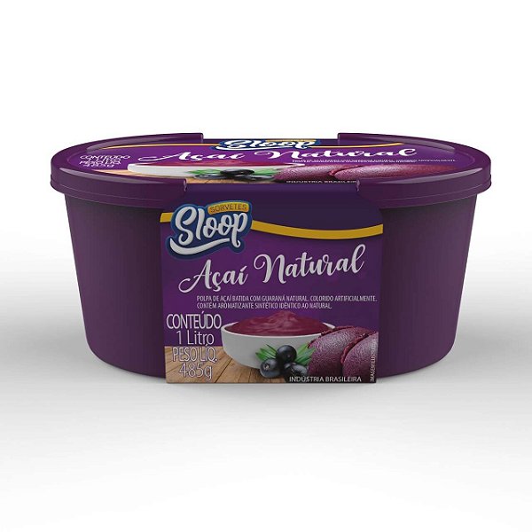 Pote Acai 1 Litro - NATURAL