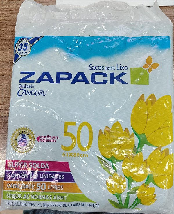 Saco 63x80  10 und ZAPACK