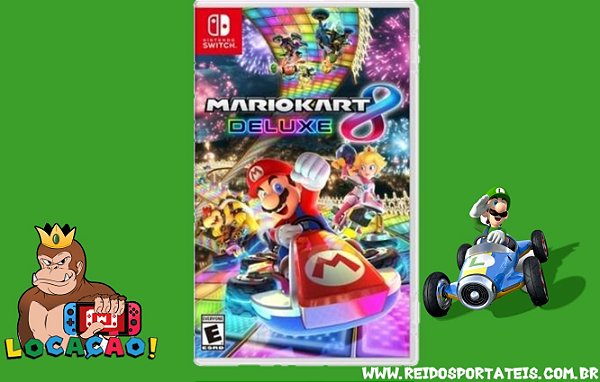 Aluguel para Nintendo Switch Mario Kart 8 - Rei dos Portáteis - De gamer  para gamers.