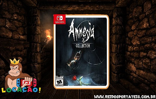 Alugue jogos Nintendo Switch Amnesia Collection - Rei dos Portáteis - De  gamer para gamers.