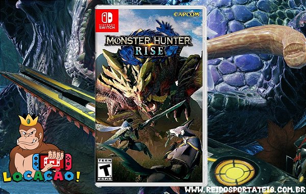 Aluguel Nintendo Switch Monster Hunter Rise - Rei dos Portáteis - De gamer  para gamers.