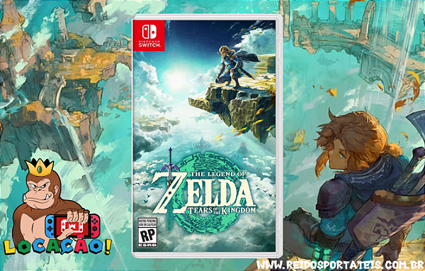 Jogo The Legend of Zelda: Tears of The Kingdom Nintendo Switch