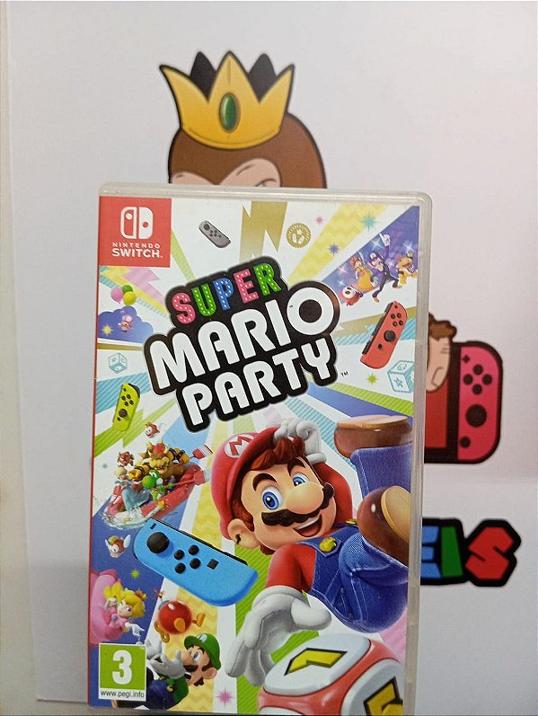 [DISPONÍVEL] SUPER MARIO PARTY FÍSICO APENAS SÃO PAULO (Classificação AMARELO)