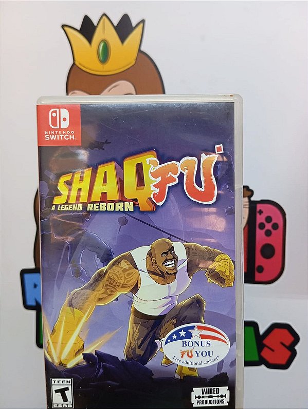 [DISPONÍVEL] SHAQ FU A LEGEND REBORN FÍSICO APENAS SÃO PAULO (Classificação AMARELO)