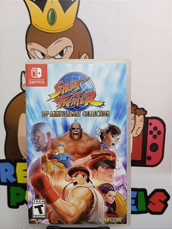 [DISPONÍVEL] STREET FIGHTER 30 ANNIVERSARY COLLECTION FÍSICO APENAS SÃO PAULO (Classificação AZUL)
