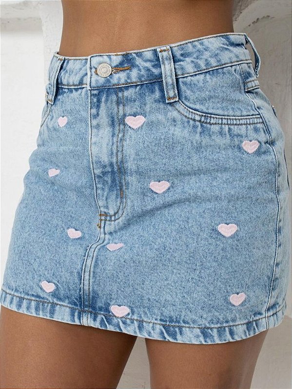 Short Jeans Love – D'Mulher Boutique