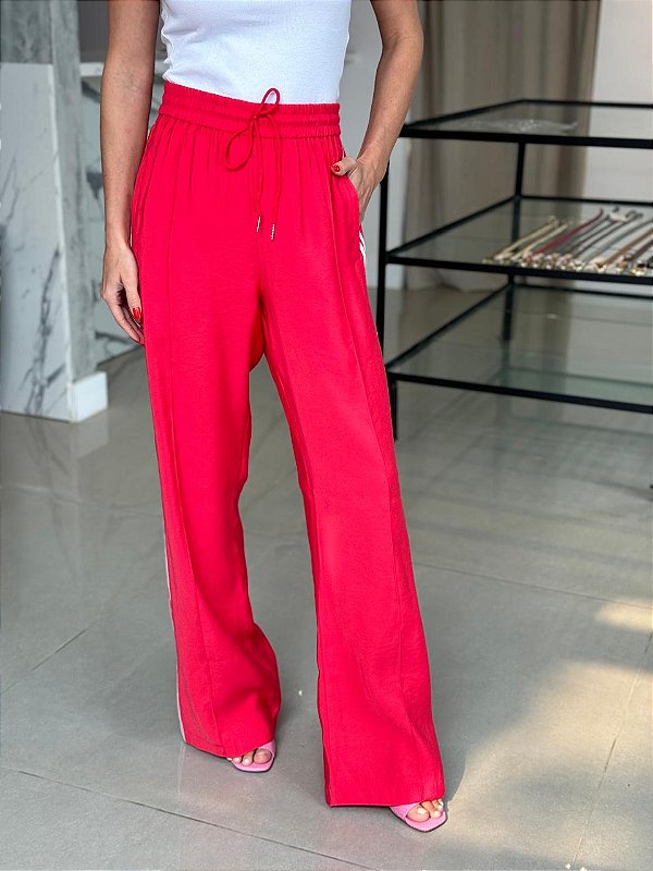 Calça Feminina Track Narcisa Vermelho