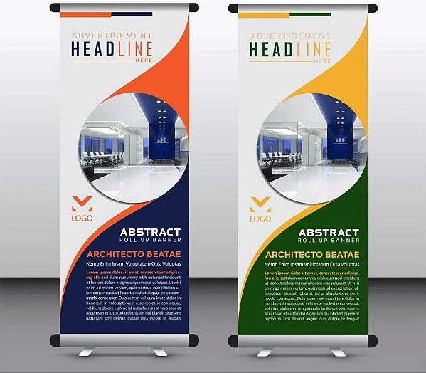 PAINÉIS DISPLAY ROLL UP 0,80X2,00