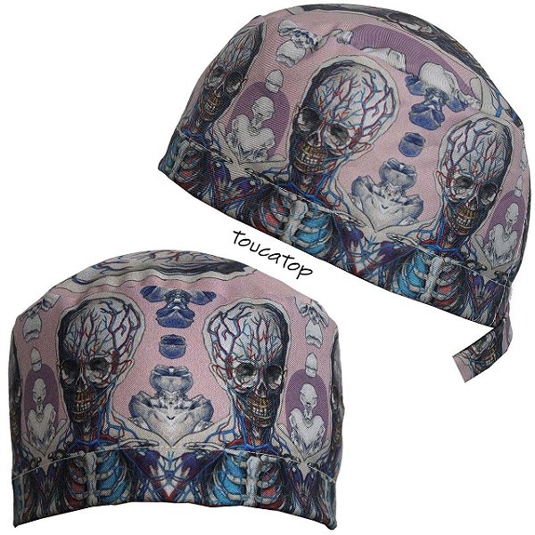 Gorro Cirúrgico, Sistema Esquelético, Rosa Antigo