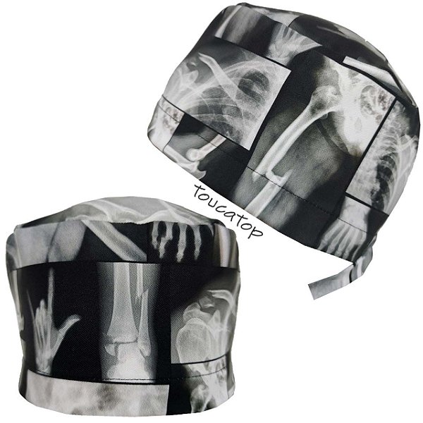 Gorro Cirúrgico, Radiografias, Raio-X, Fraturas, Mãozinha "Eu te Amo"