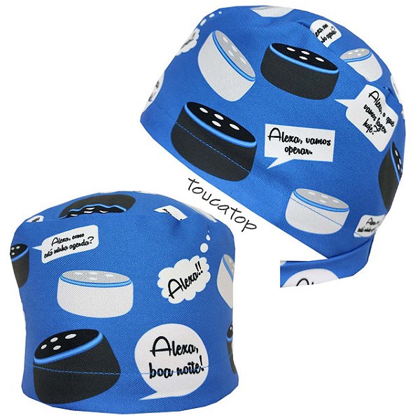 Gorro Cirúrgico, Alexa, Azul