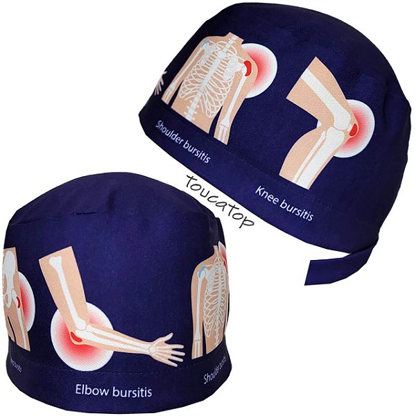 Gorro, Bursites, Desenhos,  Azul