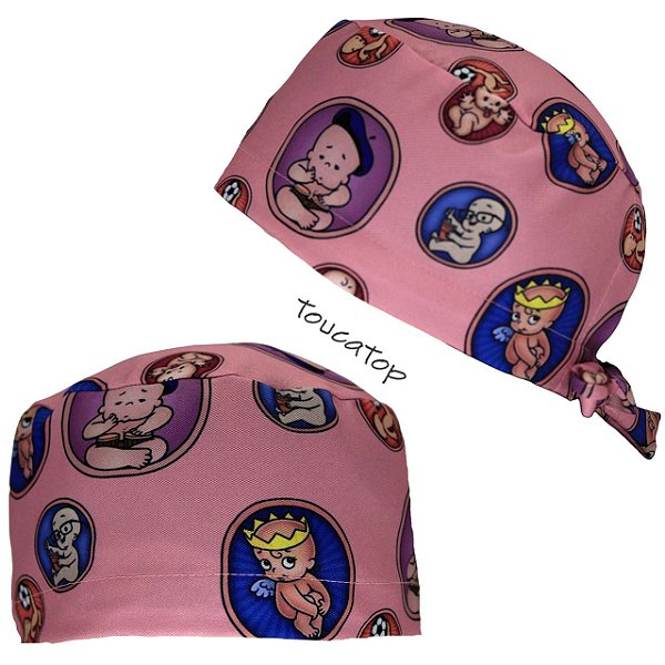 Gorro Cirúrgico, Nenezinhos no Útero, Bebês na Barriga, Rosa