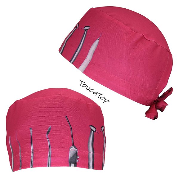 Gorro Cirúrgico, Instrumentos Odontológicos, Aparelhos, Rosa