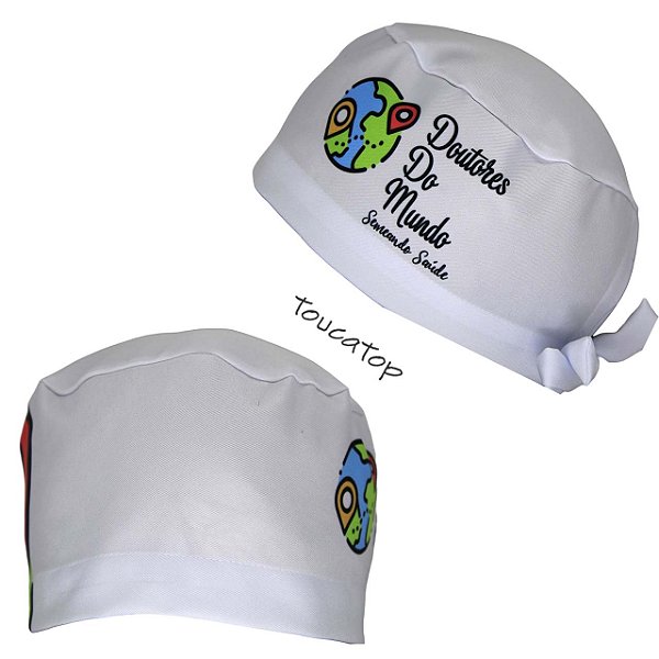 Gorro Cirúrgico, Doutores Do Mundo, Branco