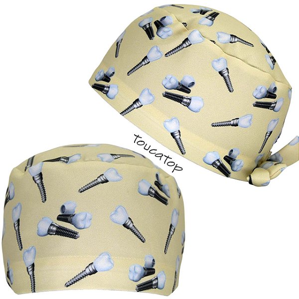 Gorro Cirúrgico, Dentes, Implante Dentário, Creme