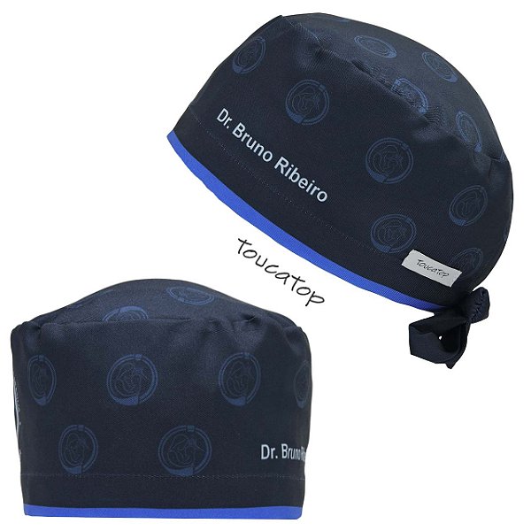 Gorro Cirúrgico, Hospital Materno Infantil de Brasília - Anestesiologia, Azul Marinho