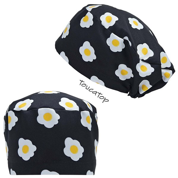 Touca Feminina ALICE, Ovos, Preto