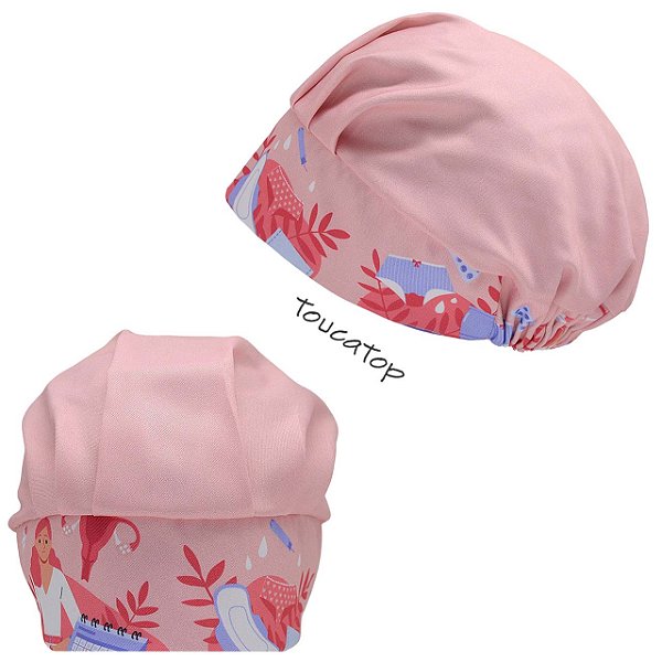 Touca Cirúrgica Feminina, Calendario Periodo Mestrual, Rosa
