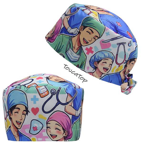Gorro Cirúrgico, Dorama, Enfermeiros Alegres, Gelo