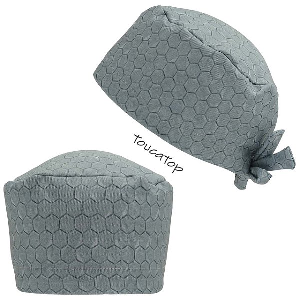 Gorro Cirúrgico, Greys Anatomy, Hexágonos Verde, Verde