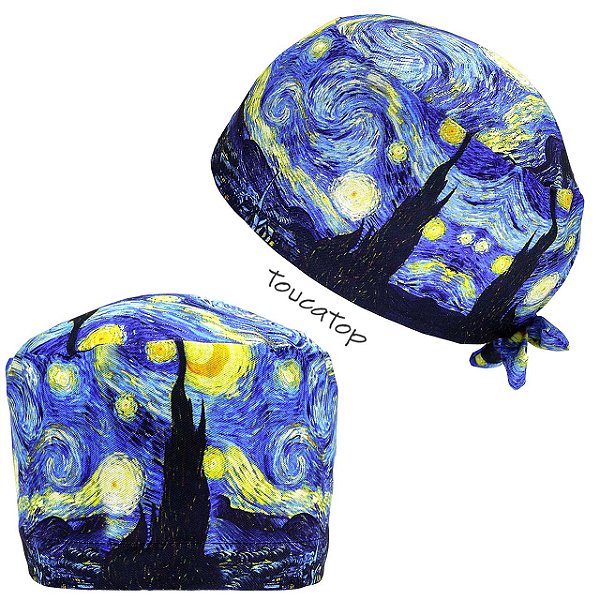 Gorro Cirúrgico, Van Gogh, Noite Estrelada