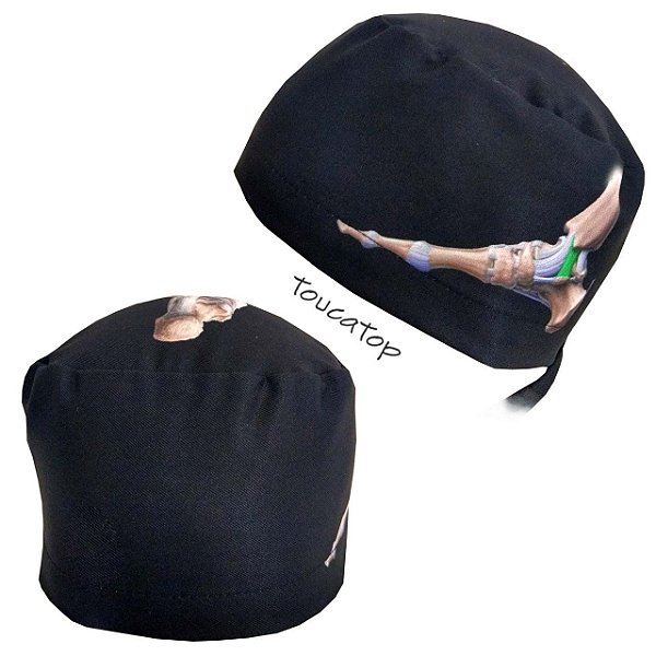 Gorro Cirúrgico, Ortopedia, Ossos do Pé, Tornozelo, Lateral, Preto
