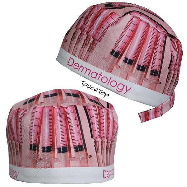 Gorro Cirúrgico, Dermatology, Barra Branca, Seringas Rosa