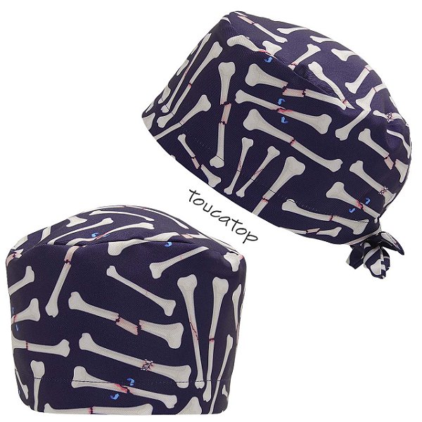 Gorro Cirúrgico, Tipos de Fraturas, Ossos, Azul Marinho
