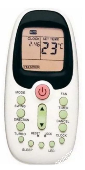 Controle Remoto Ar Condicionado Midea, Komeco, Comfee