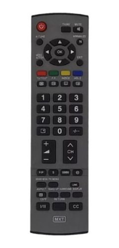 Controle Universal Compatível Com Tv Panasonic Modelo Antigo