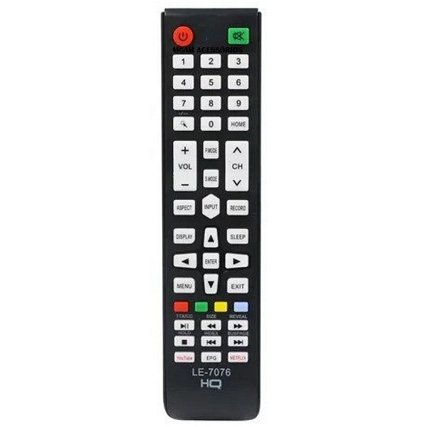 Controle Remoto Para Tv Hq Smart Hk320df Hqs32nkh Hqs43nkh
