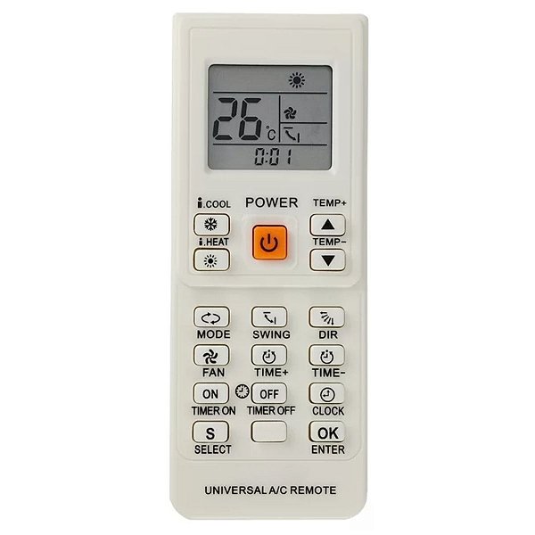 Controle Remoto Universal Ar Condicionado Le-7423 KA-3866
