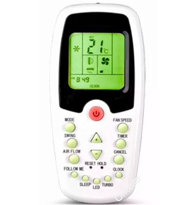 Controle Remoto Compatível para Ar Condicionado KOMECO