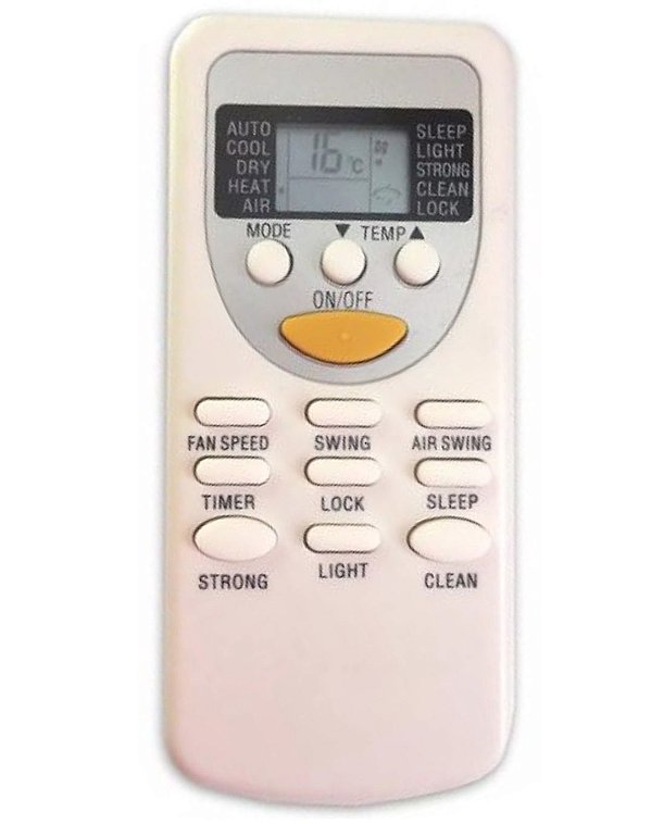 Controle Remoto Compatível Rheem, YORK, KOMECO